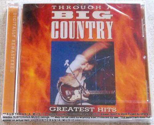 BIG COUNTRY Through a Big Country Greatest Hits IMPORT CD