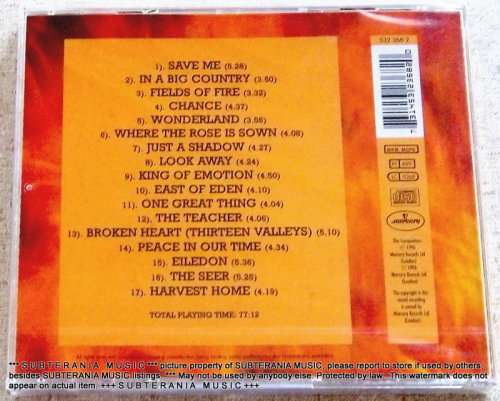 BIG COUNTRY Through a Big Country Greatest Hits IMPORT CD