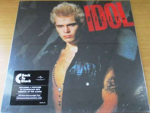 BILLY IDOL Billy Idol 2017 European Re-Issue VINYL LP Record