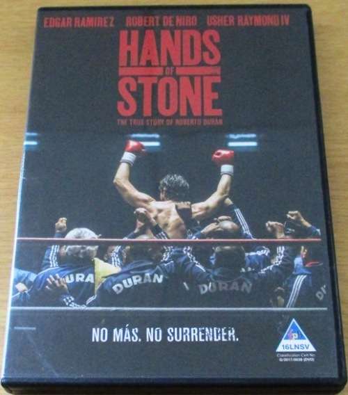 HANDS OF STONE: The True Story about Roberto Duran  DVD Robert de Niro