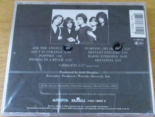 PATTI SMITH GROUP Radio Ethiopa IMPORT CD