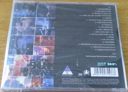 SKUNK ANANSIE  An Acoustic Skunk Anansie Live in London CD+DVD