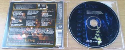 LIVE Overcome CD Single South African Issue