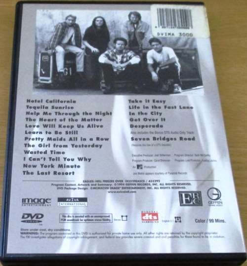 EAGLES Hell Freezes Over DVD