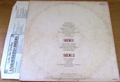 LESLEY RAE DOWLING Unravished Brides VINYL LP Record