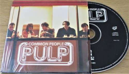 PULP  Common People CD Single South African Issue  [card sleeve box]
