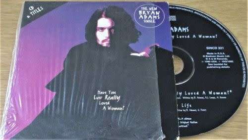BRYAN ADAMS Have you Ever Loved a Woman? CD Single South African Issue  [card sleeve box]