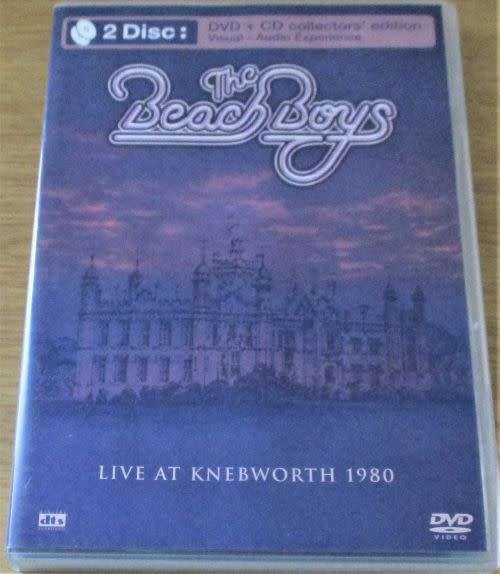 THE BEACH BOYS Live at Knebworth 1980 CD+DVD