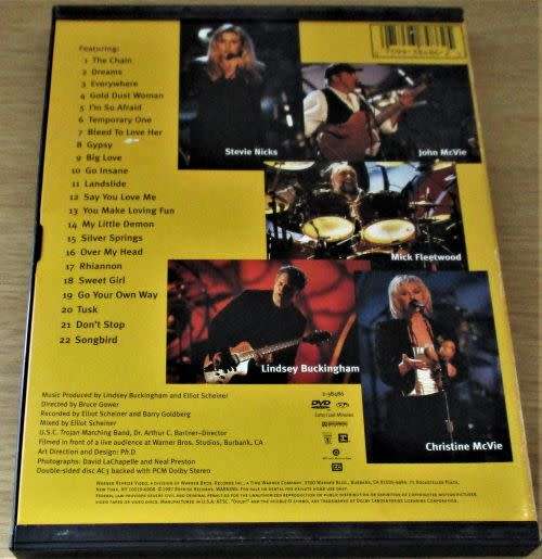 FLEETWOOD MAC The Dance DVD