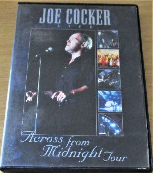 JOE COCKER Live Across from Midnight Tour DVD