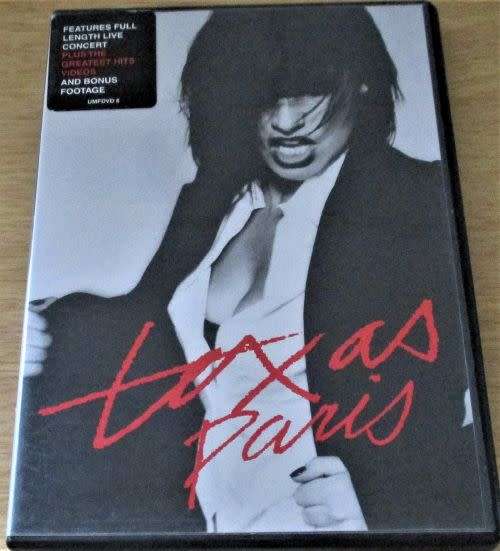 TEXAS Paris + Greatest Hits Videos DVD
