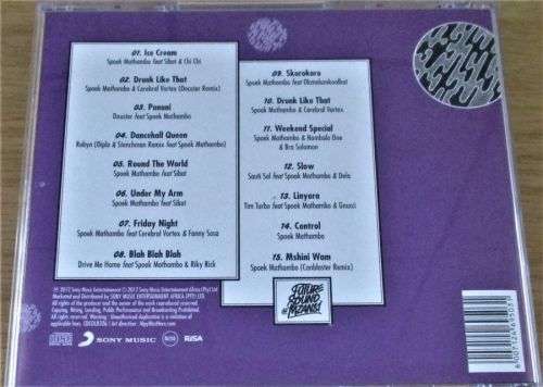SPOEK MATHAMBO Future Sound of Mzansi CD  [Shelf Z Box 1]