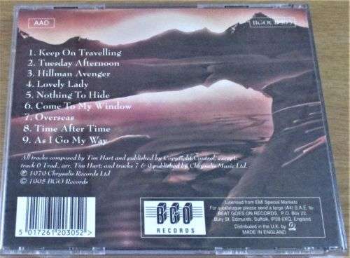 TIM HART Tim Hart [1995 remastered of 1979 Folk Rock]  [Shelf Z Box 2]