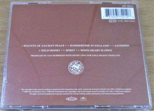 VAN MORRISON Common One IMPORT CD  [Shelf Z Box 4]