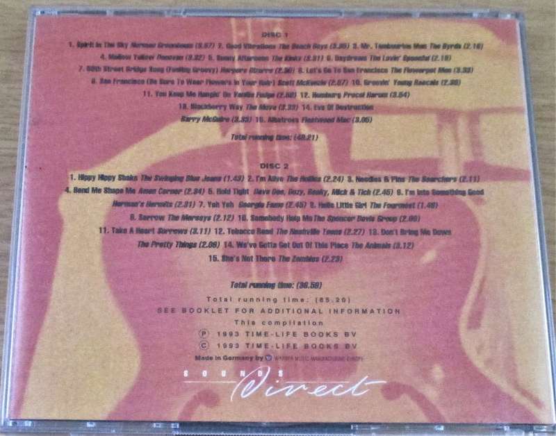 VARIOUS Four Faces of the Sixties 2xCD    [Shelf Z Box 10]