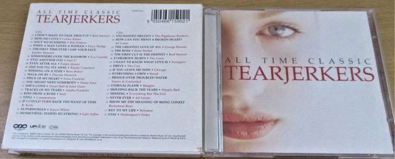 VARIOUS All Time Classic Tearjerkers    2xCD   [Shelf Z Box 10]