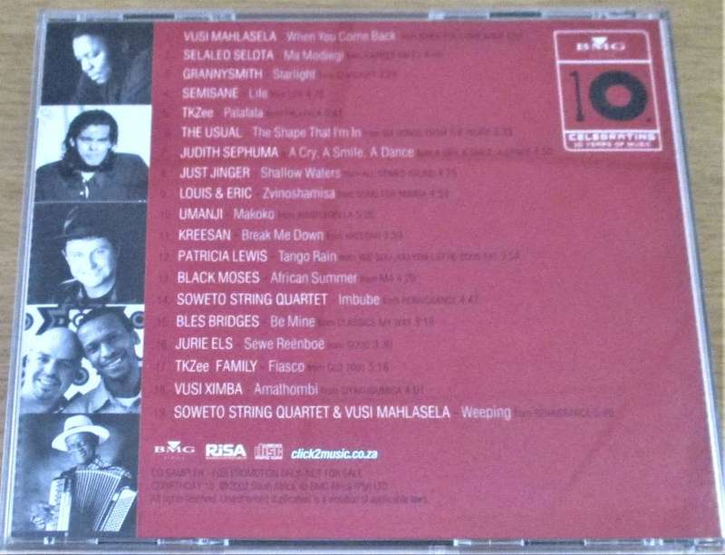 VARIOUS BMG Africa 10 Years    [Shelf Z Box 10]