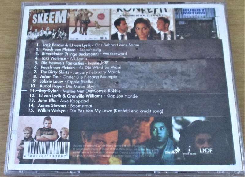 VARIOUS Boere in Amerika Music from the South African Screens  [Shelf Z Box 10]