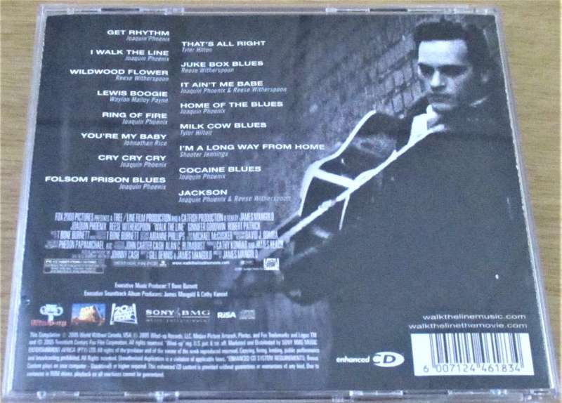 VARIOUS WALK THE LINE Johnny Cash  [Shelf Z Box 10]