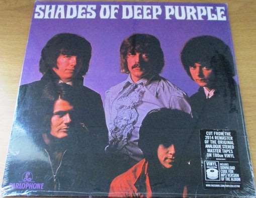 DEEP PURPLE Shades of Deep Purple  2015 European Pressing VINYL LP Record
