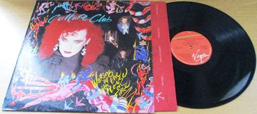 CULTURE CLUB Waking Up with the House on Fire VINYL LP Record