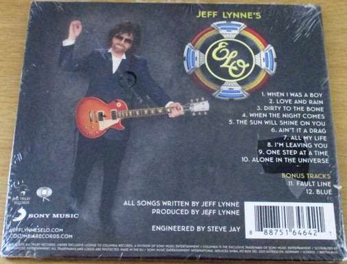 JEFF LYNNE'S ELO Alone in the Universe CD