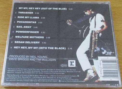 NEIL YOUNG + CRAZY HORSE Rust Never Sleeps CD
