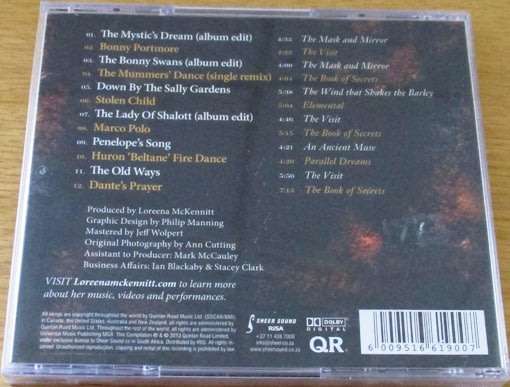 LOREENA McKENNIT The Journey So Far CD