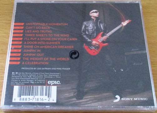 JOE SATRIANI Unstoppable Momentum CD
