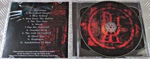 MIND ASSAULT The Cult of Conflict Deluxe 2xCD Edition includes Instrumental disc