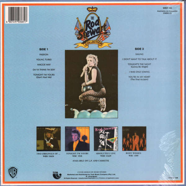 ROD STEWART The Collection South African Pressing Cat# WBX 45 *SEALED*