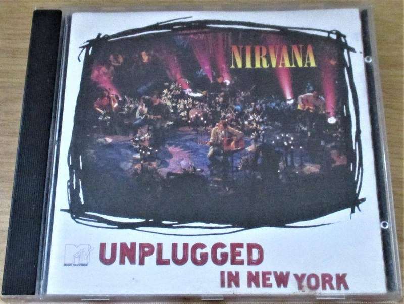 NIRVANA MTV Unplugged in New York  CD [Shelf G Box 23]