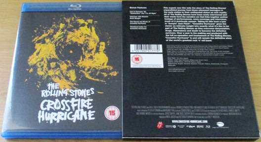 THE ROLLING STONES Cross Fire Hurricane Blu Ray