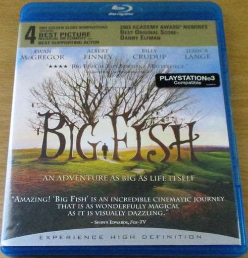 BIG FISH Ewan McGregor Blu Ray