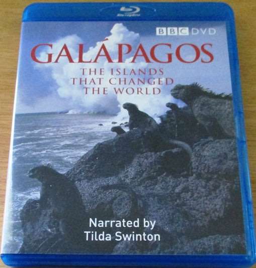 BBC DVD GALAPAGOS The Island That Changed the World Blu Ray