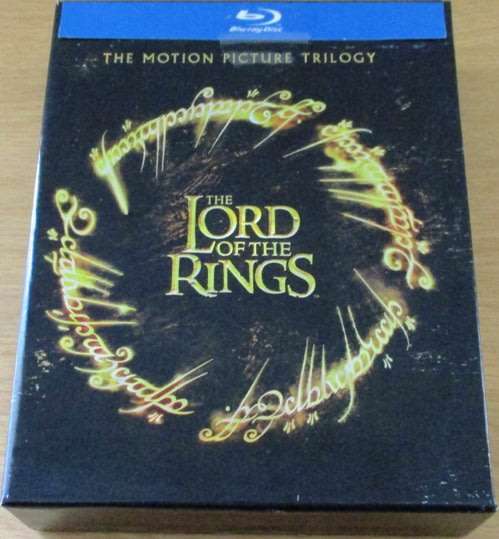 LORD OF THE RINGS The Motion Picture Trilogy  Blu Ray