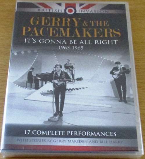GERRY AND THE PACEMAKERS It's Gonna Be All Right 1963-1965 DVD
