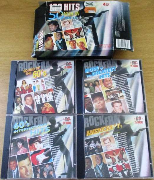 100 HITS OF THE ROCK & ROLL ERA  4XCD