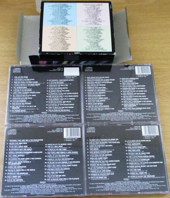 100 HITS OF THE ROCK & ROLL ERA  4XCD
