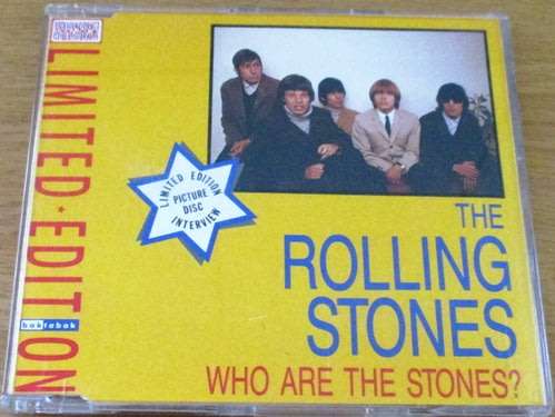 ROLLING STONES Who Are The Stones? Limited Edition Picture Disc Interview CD