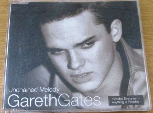 IDOLS : GARETH GATES Unchained Melody CD SINGLE