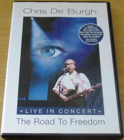 CHRIS DE BURGH The Road to Freedom Live in Concert  DVD