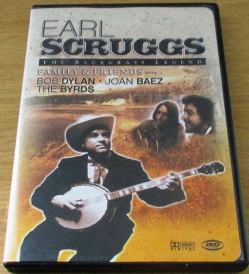 EARL SCRUGGS The Bluegrass Legend Bob Dylan The Byrds Joan Baez DVD