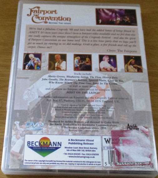FAIRPORT CONVENTION Cropredy 1998 Beyond the Ledge DVD