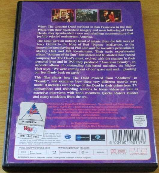 THE GRATEFUL DEAD Classic Album - Anthem to Beauty DVD
