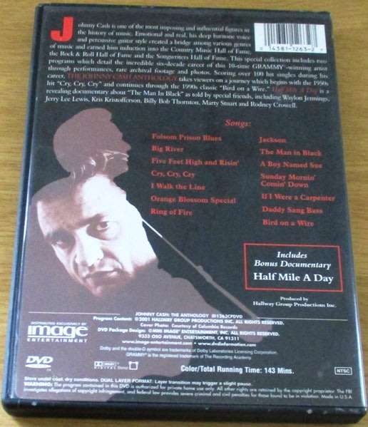 JOHNNY CASH The Anthology  DVD
