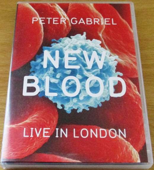 PETER GABRIEL New Blood Live in London DVD