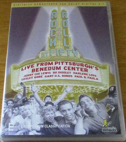 ROCK AND ROLL Live from Pittsburgh Benedum Center Region 4 DVD