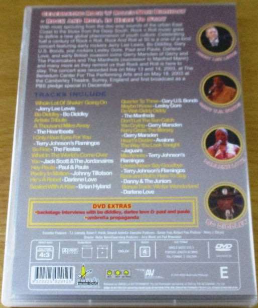 ROCK AND ROLL Live from Pittsburgh Benedum Center Region 4 DVD