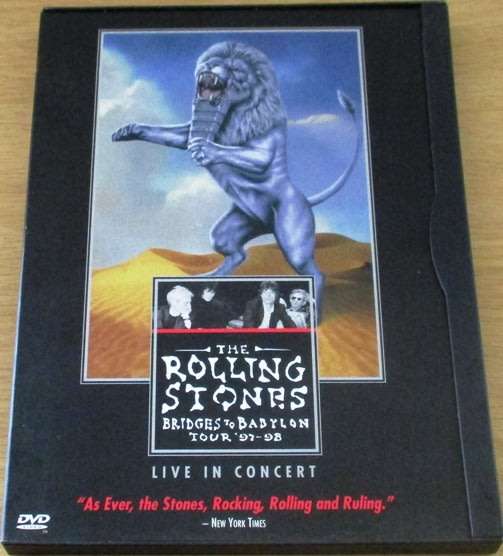 THE ROLLING STONES Bridges to Babylon Tour 97-98 DVD
